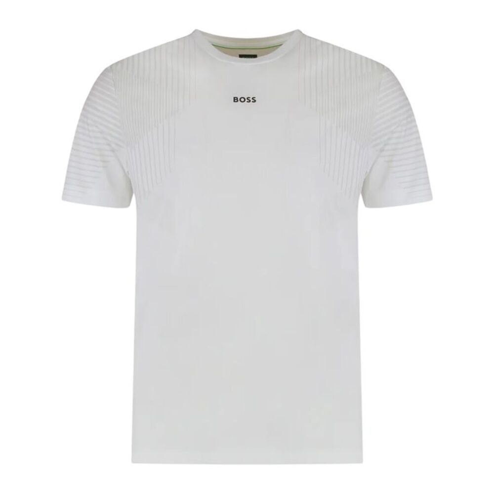 Boss Mens Competition Slim Active T-Shirt / White